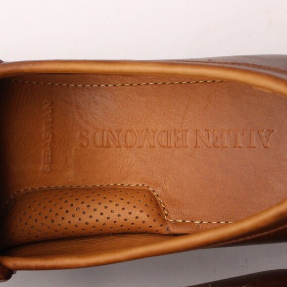 Allen Edmonds Sebastian Driving Loafers Men's Size 8.5 D Horse Bit Brown Leather - Picture 10 of 10